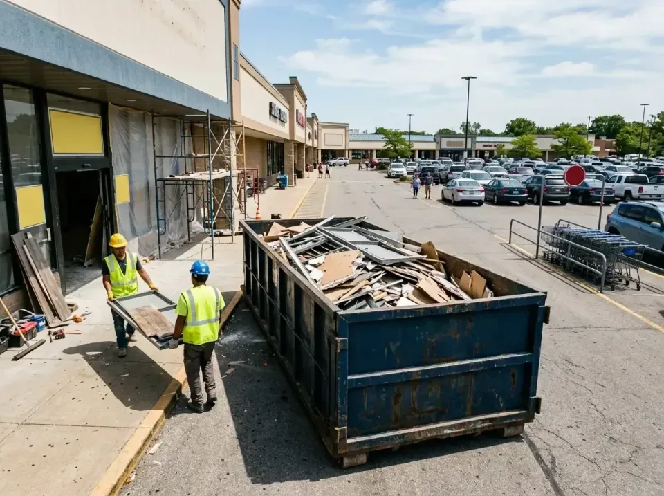 retail-store-renovation-debris-003 — frequently asked questions, Roll-off Dumpster Rentals in Lynchburg, VA